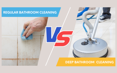 Wondering About the Difference Between Regular & Deep Cleaning of Your Washroom?